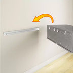 HomeStock Wall Mounted Media Audio/Video Console