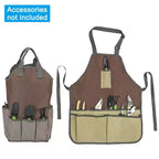 Unique Bargains Oxford Cloth Multi-Purpose Garden Tool Bag with Apron 1 Set