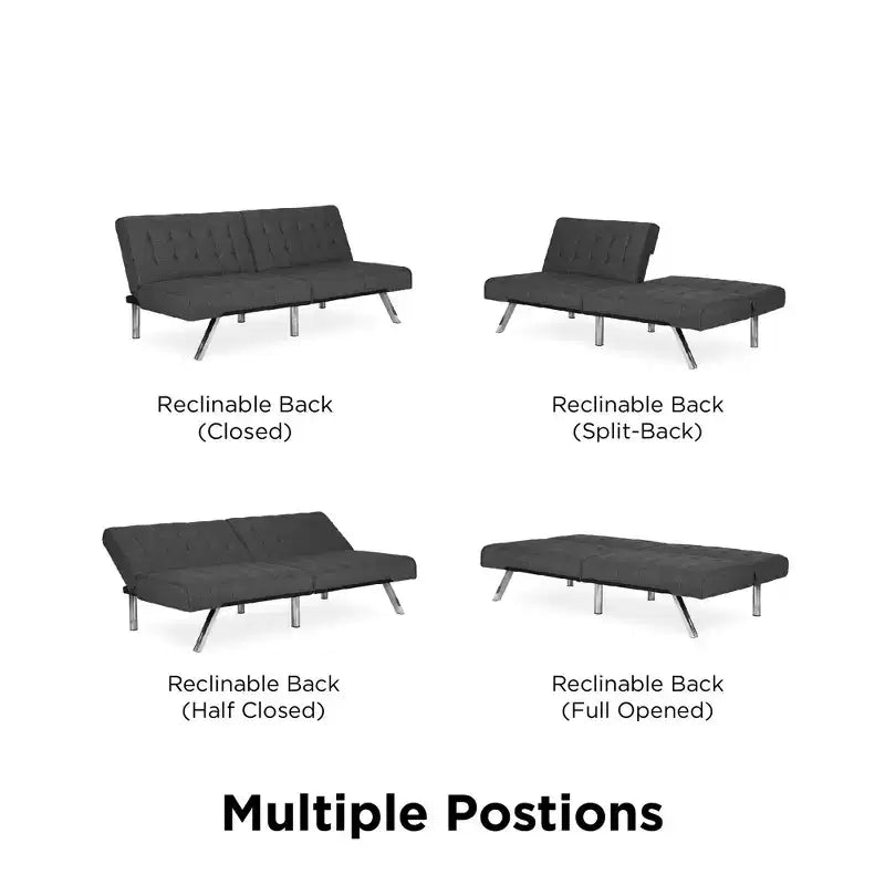 DHP Emily Convertible Futon