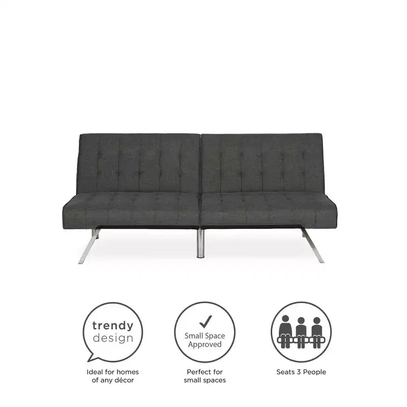 DHP Emily Convertible Futon