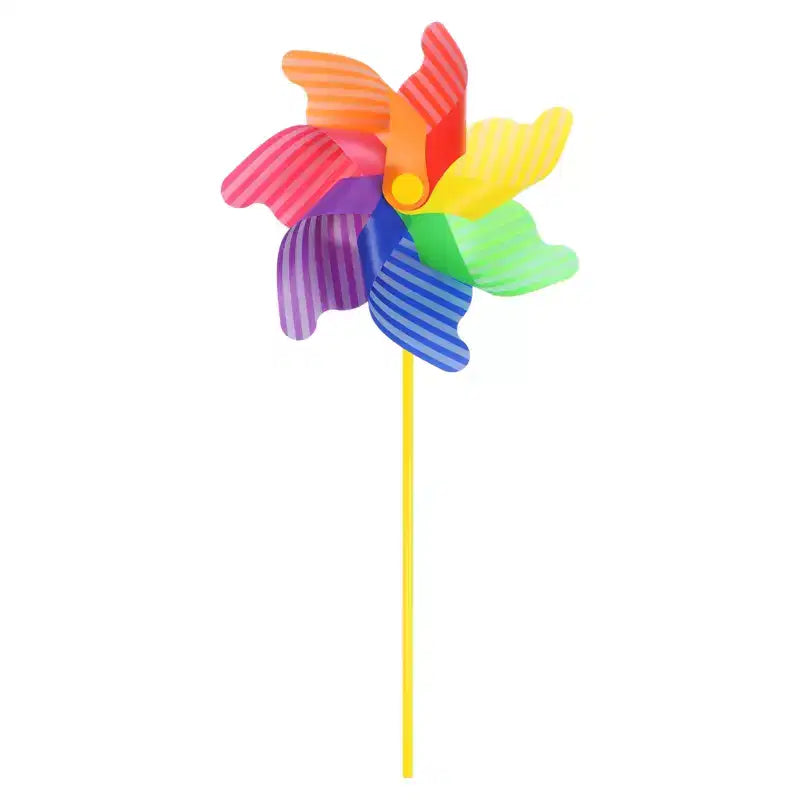 Unique Bargains Wind Outdoor Garden Pinwheels