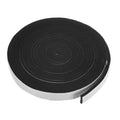 Unique Bargains High Temp Self Stick Heat Resistant BBQ Gasket Tape Grill Gasket Black White 1 PC 0.8 x 0.2, 16.5FT
