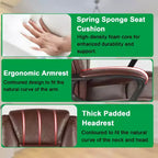 BestMassage Office Chair Executive Chair with Breathable PU Leather Rolling Casters