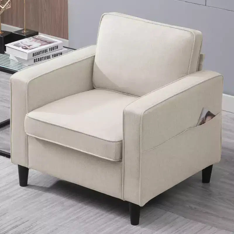 Mjkone Modern Single Sofa Chair for Living Room