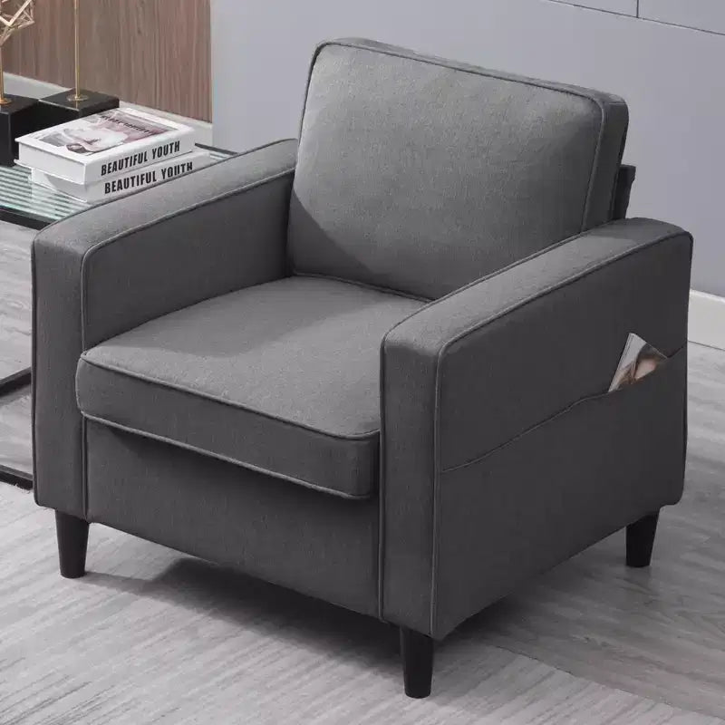 Mjkone Modern Single Sofa Chair for Living Room