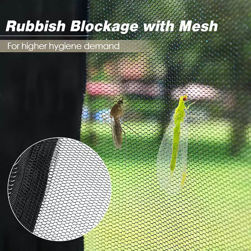 Instahibit 4 Mesh Sidewalls for 15x10 Ft Pop Up Canopy Tent with Windows Food Vendor Fair