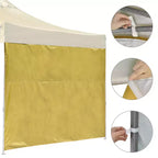 InstaHibit Universal Sidewall UV50+ Fit 10x10 Ft Pop up Canopy 1 Piece Party