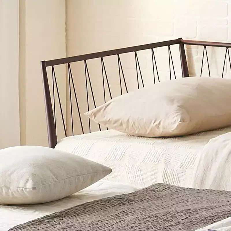 Kings Brand Furniture Modern Twin Size Metal Daybed Frame with Mattress Support, Day Bed for Living Room, Bedroom, Guest Room, Bronze