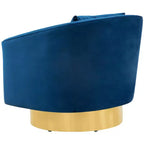 Joaquin Swivel Barrel Chair - SFV4765 - Safavieh Couture