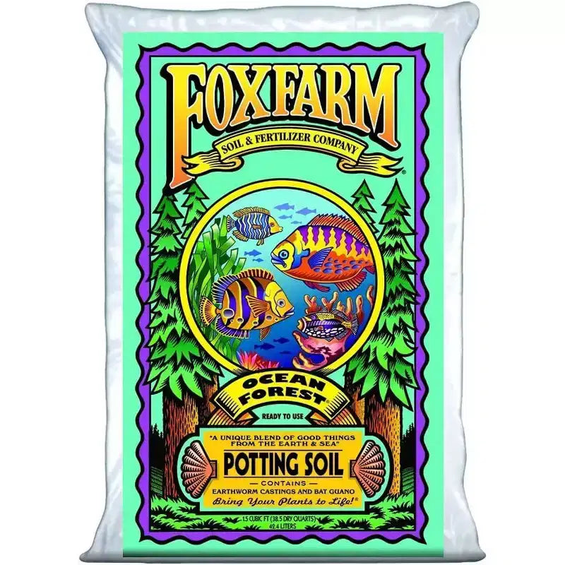 FoxFarm Ocean Forest FX14000 -1.5 Cubic Foot Organic Potting Soil