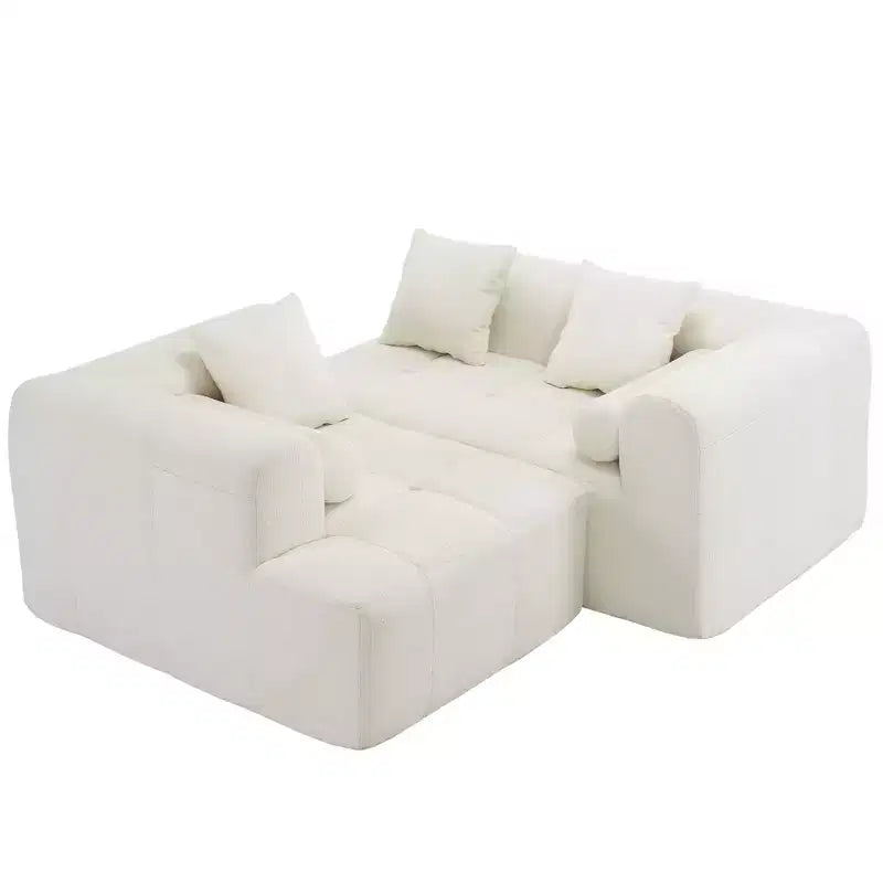 Whisen 101.2 Sectional Sofa Full-Compressed Sofa Modular Sofa Couch Free-combined Sofa