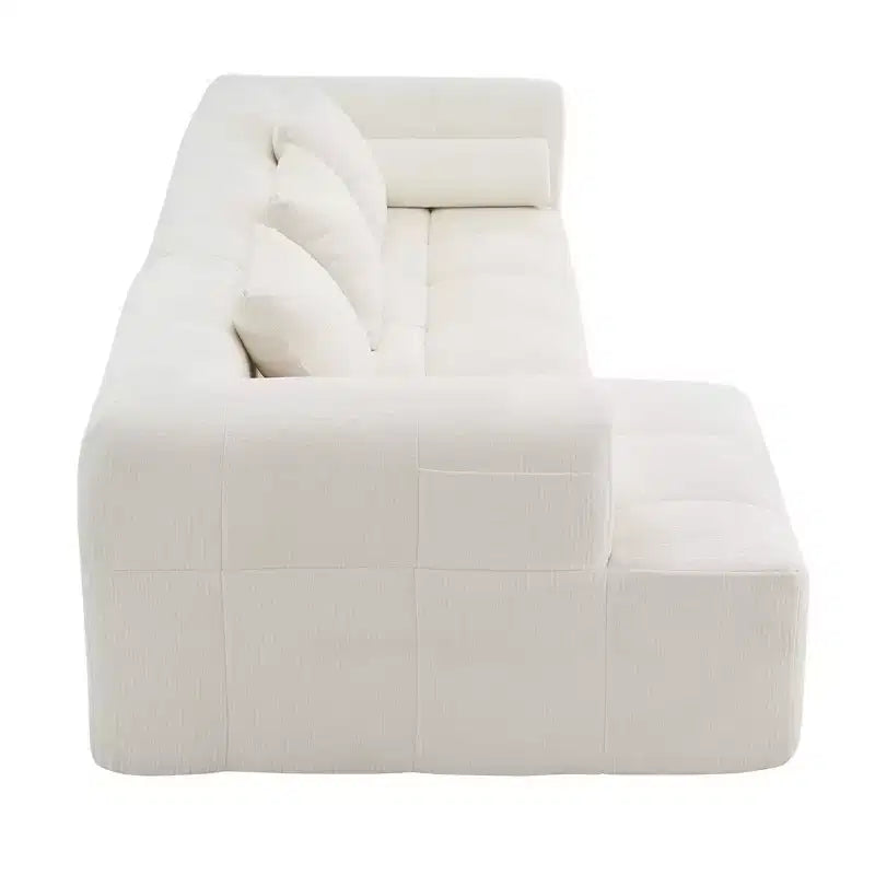 Whisen 101.2 Sectional Sofa Full-Compressed Sofa Modular Sofa Couch Free-combined Sofa