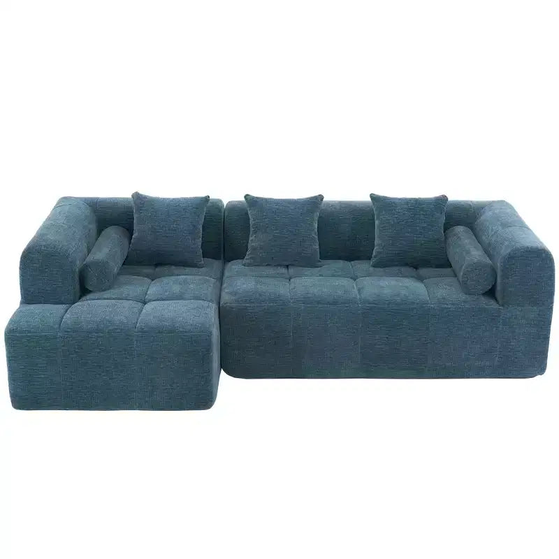 Whisen 101.2 Sectional Sofa Full-Compressed Sofa Modular Sofa Couch Free-combined Sofa