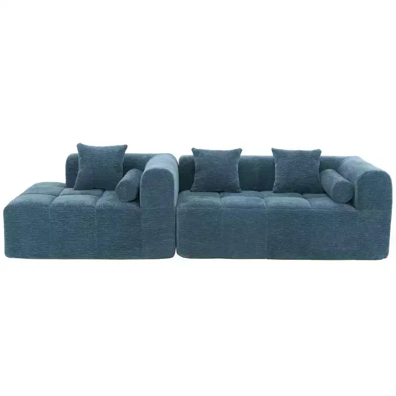 Whisen 101.2 Sectional Sofa Full-Compressed Sofa Modular Sofa Couch Free-combined Sofa