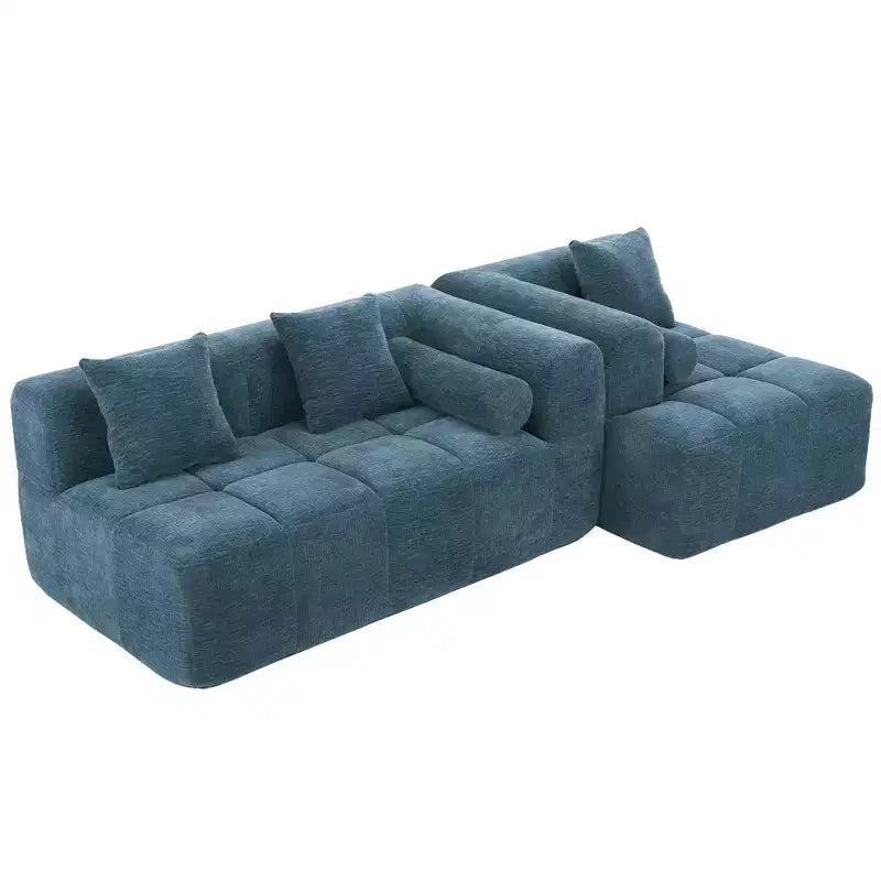 Whisen 101.2 Sectional Sofa Full-Compressed Sofa Modular Sofa Couch Free-combined Sofa