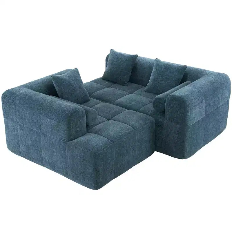 Whisen 101.2 Sectional Sofa Full-Compressed Sofa Modular Sofa Couch Free-combined Sofa