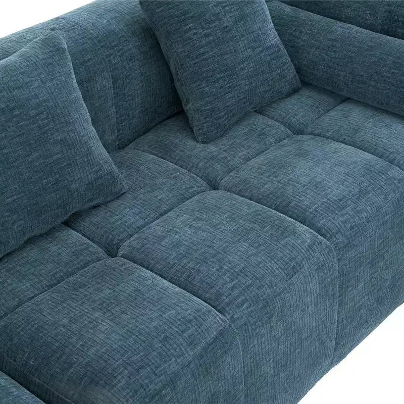 Whisen 101.2 Sectional Sofa Full-Compressed Sofa Modular Sofa Couch Free-combined Sofa