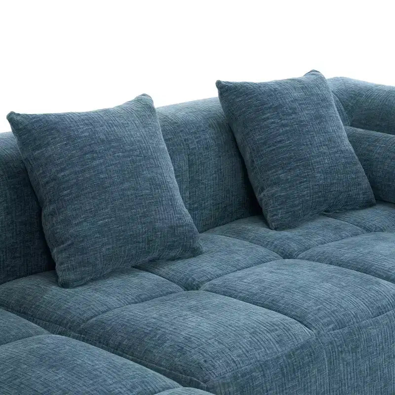 Whisen 101.2 Sectional Sofa Full-Compressed Sofa Modular Sofa Couch Free-combined Sofa