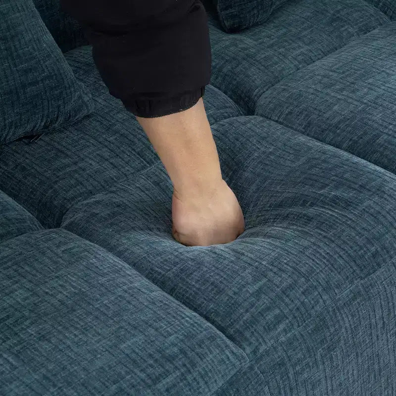 Whisen 101.2 Sectional Sofa Full-Compressed Sofa Modular Sofa Couch Free-combined Sofa