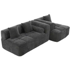 Whisen 101.2 Sectional Sofa Full-Compressed Sofa Modular Sofa Couch Free-combined Sofa