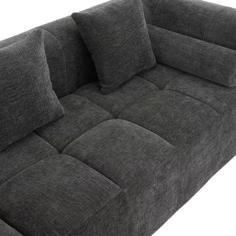 Whisen 101.2 Sectional Sofa Full-Compressed Sofa Modular Sofa Couch Free-combined Sofa