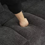 Whisen 101.2 Sectional Sofa Full-Compressed Sofa Modular Sofa Couch Free-combined Sofa