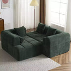 Whisen 101.2 Sectional Sofa Full-Compressed Sofa Modular Sofa Couch Free-combined Sofa