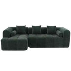 Whisen 101.2 Sectional Sofa Full-Compressed Sofa Modular Sofa Couch Free-combined Sofa