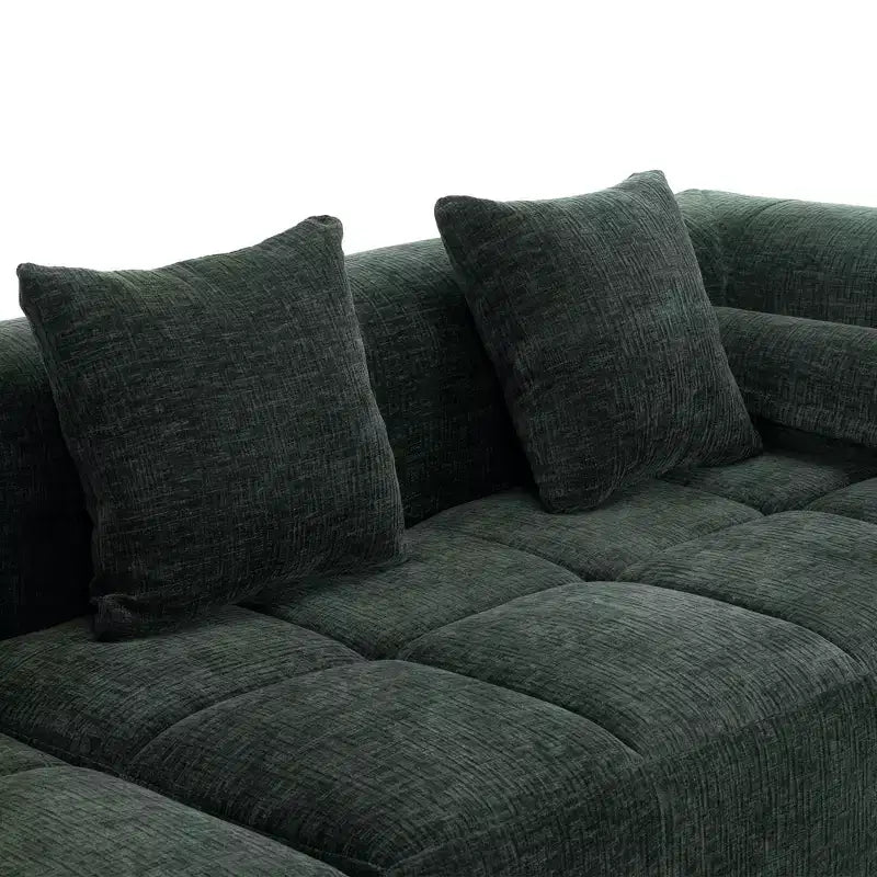 Whisen 101.2 Sectional Sofa Full-Compressed Sofa Modular Sofa Couch Free-combined Sofa