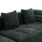 Whisen 101.2 Sectional Sofa Full-Compressed Sofa Modular Sofa Couch Free-combined Sofa