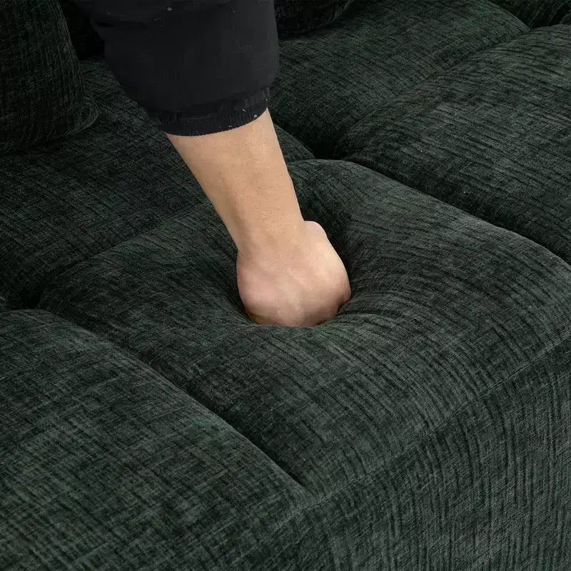 Whisen 101.2 Sectional Sofa Full-Compressed Sofa Modular Sofa Couch Free-combined Sofa