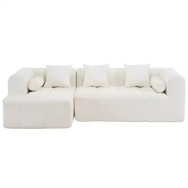 Whisen 101.2 Sectional Sofa Full-Compressed Sofa Modular Sofa Couch Free-combined Sofa