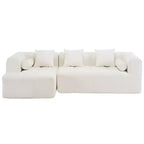 Whisen 101.2 Sectional Sofa Full-Compressed Sofa Modular Sofa Couch Free-combined Sofa