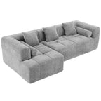 Whisen 101.2 Sectional Sofa Full-Compressed Sofa Modular Sofa Couch Free-combined Sofa
