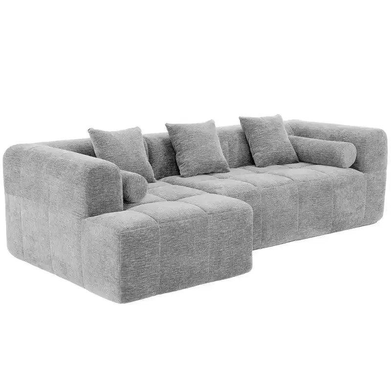 Whisen 101.2 Sectional Sofa Full-Compressed Sofa Modular Sofa Couch Free-combined Sofa
