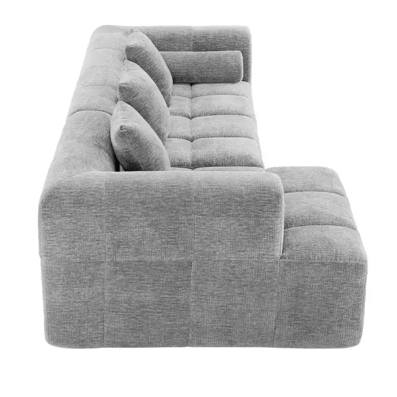 Whisen 101.2 Sectional Sofa Full-Compressed Sofa Modular Sofa Couch Free-combined Sofa