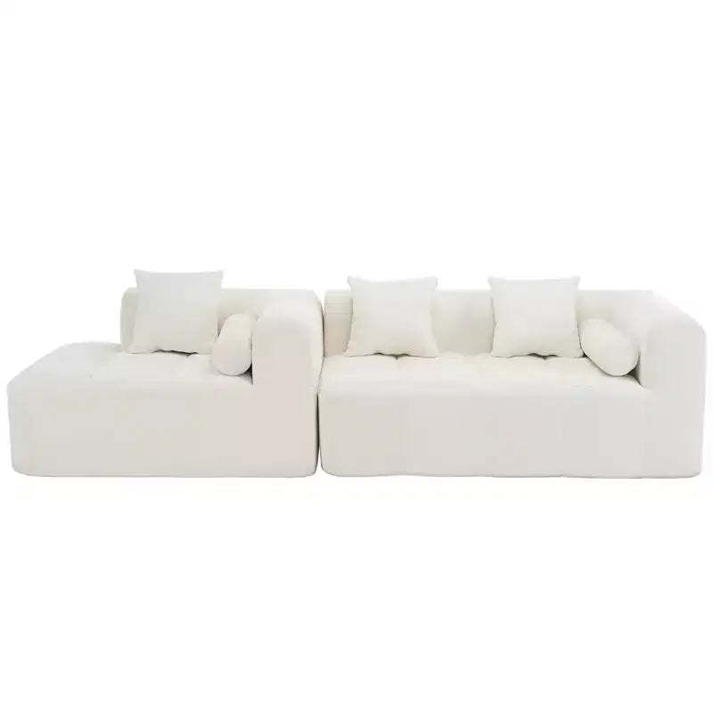 Whisen 101.2 Sectional Sofa Full-Compressed Sofa Modular Sofa Couch Free-combined Sofa