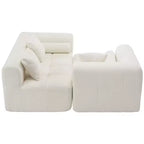 Whisen 101.2 Sectional Sofa Full-Compressed Sofa Modular Sofa Couch Free-combined Sofa