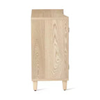 Christopher Knight Home Sonja Contemporary Geometric Pattern Accent Cabinet with Adjustable Shelves and Doors