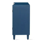 Christopher Knight Home Sonja Contemporary Geometric Pattern Accent Cabinet with Adjustable Shelves and Doors