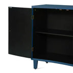 Christopher Knight Home Sonja Contemporary Geometric Pattern Accent Cabinet with Adjustable Shelves and Doors