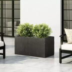 Christopher Knight Home Ella Outdoor Modern Lightweight Concrete Rectangular Planter
