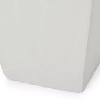 Christopher Knight Home Ella Outdoor Modern Medium and Small Cast Stone Planters (Set of 2)