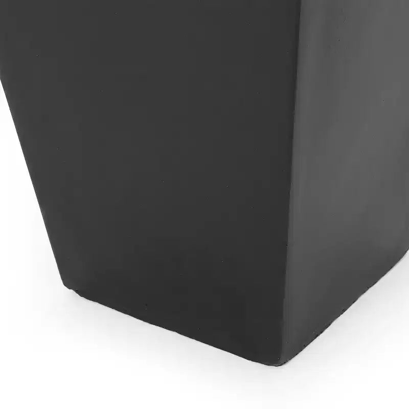 Christopher Knight Home Ella Outdoor Modern Medium and Small Cast Stone Planters (Set of 2)
