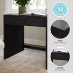 Martha Stewart Kayden Home Office Modular Single-Drawer Desk