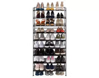 Seville Classics 12-Pair 3-Tier Resin Sturdy Metal Shoe Rack