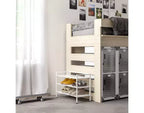 Seville Classics 12-Pair 3-Tier Resin Sturdy Metal Shoe Rack