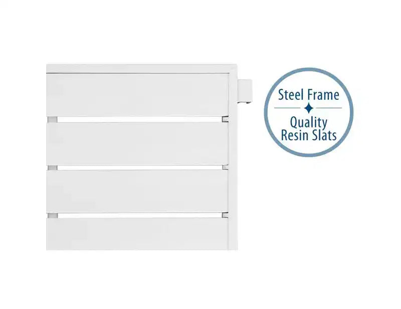Seville Classics 12-Pair 3-Tier Resin Sturdy Metal Shoe Rack