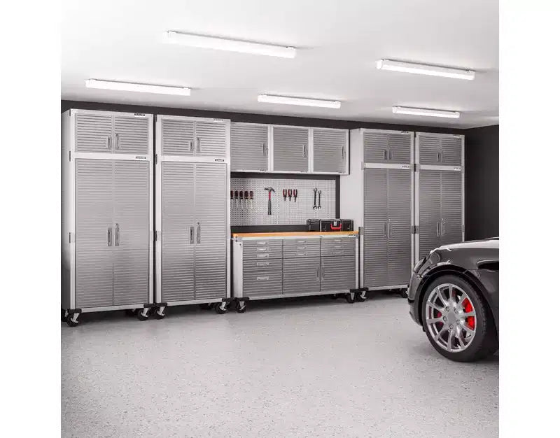 Seville Classics UltraHD Single Door Wall Cabinet, 24 x 12 x 24