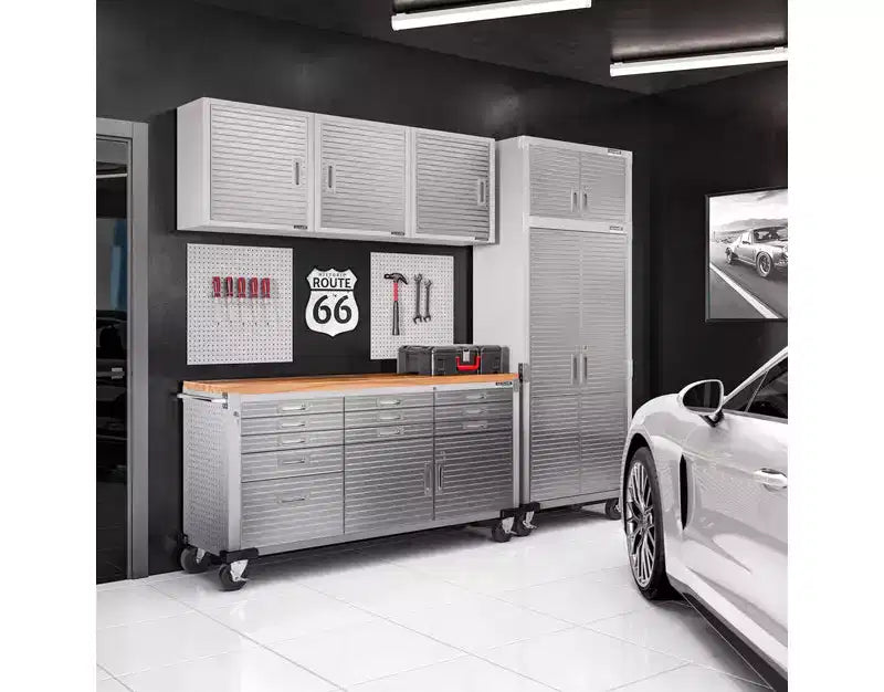 Seville Classics UltraHD Single Door Wall Cabinet, 24 x 12 x 24